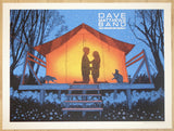 2016 Dave Matthews Band - Noblesville II Silkscreen Concert Poster by Methane