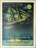 2018 Dave Matthews Band - Albany Silkscreen Concert Poster by Methane
