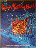 2018 Dave Matthews Band - Woodlands Silkscreen Concert Poster by James Flames