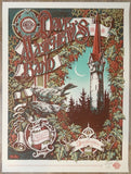 2019 Dave Matthews Band - Mansfield Silkscreen Concert Poster by Calvin Laituri