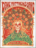 2022 Dave Matthews Band - Camden I Silkscreen Concert Poster by Helen Kennedy