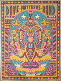 2022 Dave Matthews Band - Tampa Silkscreen Concert Poster by Bene Rohlmann