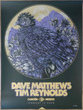 2020 Dave Matthews & Tim Reynolds - Mexico II Silkscreen Concert Poster by Ken Taylor
