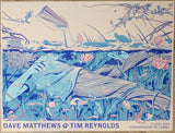 2022 Dave Matthews & Tim Reynolds - Canandaigua Concert Poster by Ng Yin Shian