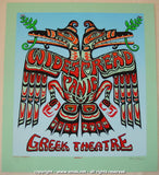 2002 Widespread Panic - Lt. Green Variant Concert Poster by Emek