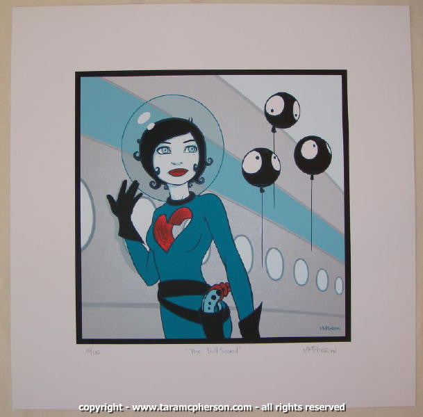 2005 The Dull Sound - Silkscreen Art Print by Tara McPherson