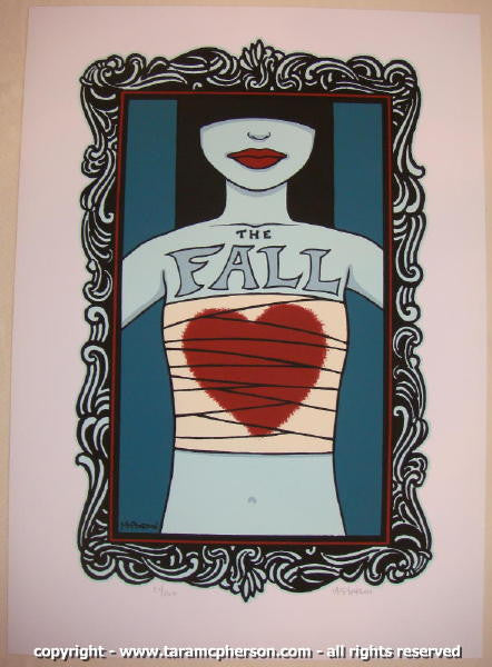 2004 The Fall - Silkscreen Concert Poster by Tara McPherson