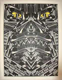 2009 The Dead Weather - Boston Concert Poster by Rob Jones