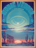 2012 Eddie Vedder - Phoenix Silkscreen Concert Poster by Jeff Soto