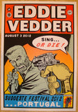 2012 Eddie Vedder - Portugal Concert Poster by Frank Kozik AP