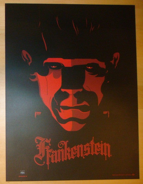 2013 "Frankenstein" - AS Silkscreen Movie Poster by Tom Whalen