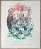 2015 Grateful Dead - Santa Clara Silkscreen Concert Poster by Kyle Baker