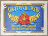 2015 Grateful Dead - Santa Clara Silkscreen Concert Poster by Dave Hunter
