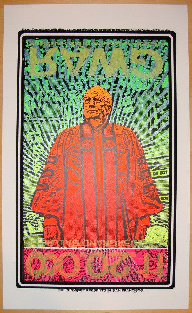 2008 Gwar - San Francisco Silkscreen Concert Poster by Ron Donovan