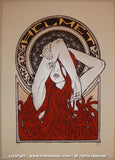 2009 Helmet - Milan Silkscreen Concert Poster by Malleus