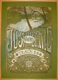 2012 Justin Townes Earle - Chattanooga Concert Poster by Welker