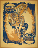 2010 Justin Townes Earle - Concert Poster by Guy Burwell