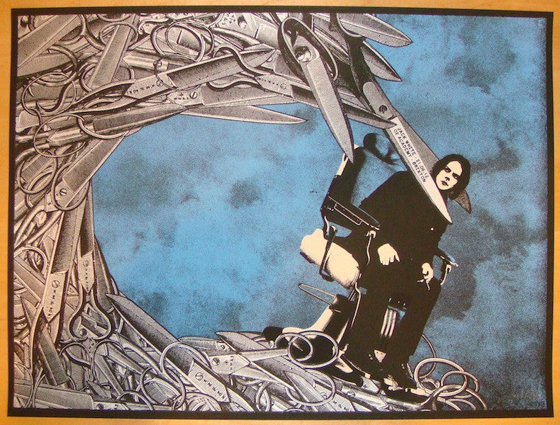 2012 Jack White - London II Silkscreen Concert Poster by Rob Jones