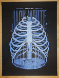 2014 Jack White - Kansas City Silkscreen Concert Poster by DKNG