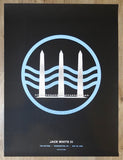 2018 Jack White - DC I Silkscreen Concert Poster by Matthew Jacobson