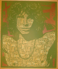 2009 "Lacerta Rex Rgis" Jim Morrison Sub Ed. Art Print by Slater