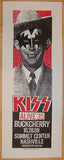 2009 Kiss - Nashville (Gene) Concert Poster by Print Mafia