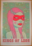 2007 Kings of Leon - Silkscreen Concert Poster by Tara McPherson