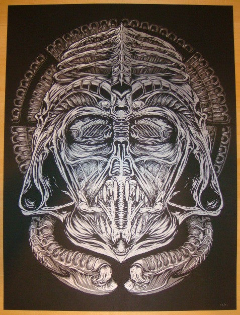 2012 "Lord Necronomicon" - Silkscreen Art Print by Randy Ortiz