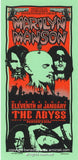 1995 Marilyn Manson - Abyss Concert Poster by Arminski (MA-017)
