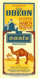 1995 Oasis w/ Velvet Crush Concert Handbill by Arminski (MA-027)