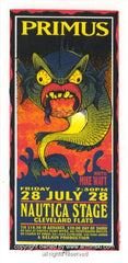 1995 Primus w/ Mike Watt Concert Handbill by Arminski (MA-045)