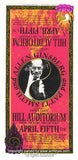 1996 Patti Smith & Allen Ginsberg Handbill by Arminski (MA-9610)