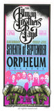 1996 Allman Brothers Band Concert Handbill by Arminski (MA-9625)