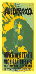 1996 Ani Difranco Concert Handbill by Mark Arminski (MA-9634)