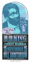 1996 BB King w/ Corey Harris Handbill by Mark Arminski (MA-9635)