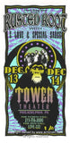 1996 Rusted Root w/ G Love Handbill by Mark Arminski (MA-9639)