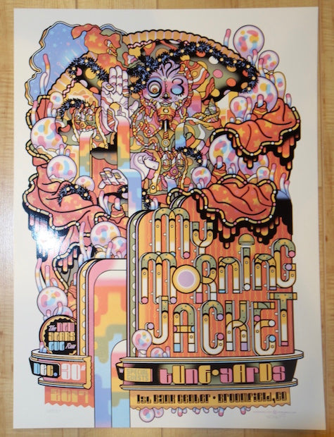 2017 My Morning Jacket - Broomfield II Silkscreen Concert Poster by Guy Burwell