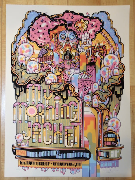 2017 My Morning Jacket - Broomfield III Silkscreen Concert Poster by Guy Burwell