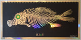 2010 R.I.(b)P. - Rest In Petroleum Foil Silkscreen Handbill by Emek