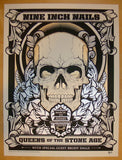 2014 Nine Inch Nails - Sydney II Concert Poster by Hydro74
