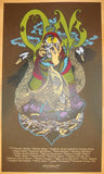 2012 OM - Europe Silkscreen Concert Poster by David D'Andrea