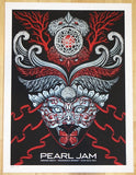 2014 Pearl Jam - Stockholm Concert Poster by Todd Slater AP