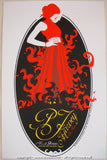 2008 PJ Harvey Silksceen Concert Poster by Steuso