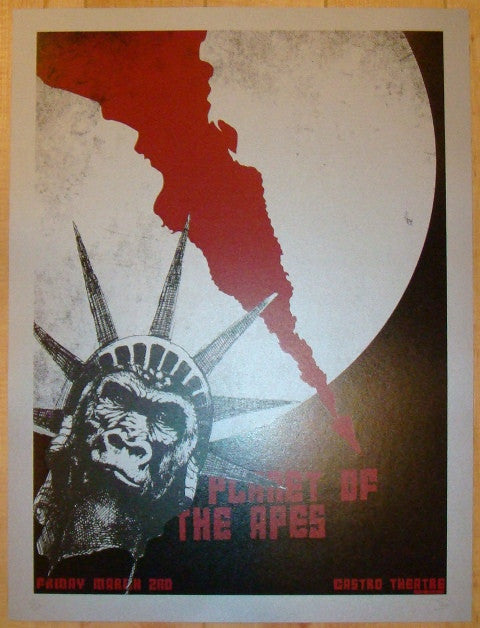 2012 "Planet Of The Apes" - Movie Poster by David O'Daniel