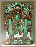 2019 The Raconteurs - Portland Silkscreen Concert Poster by Guy Burwell