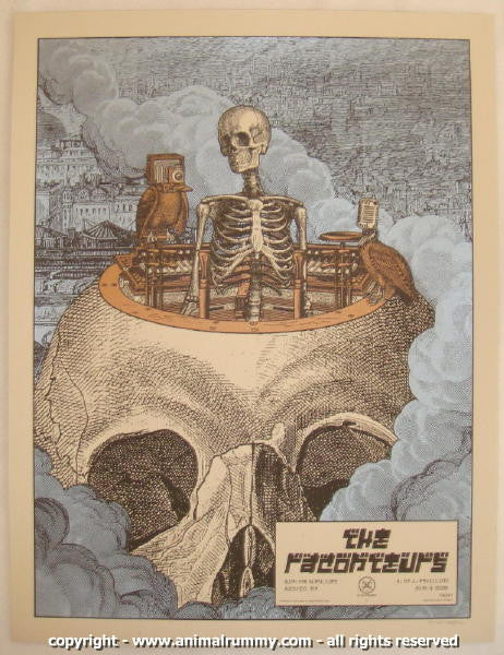 2008 The Raconteurs - Boston Silkscreen Concert Poster by Rob Jones