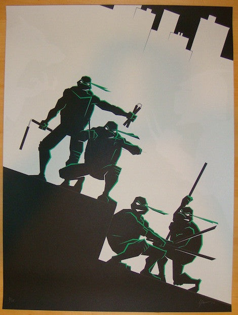 2013 "Teenage Mutant Ninja Turtles" - Art Print by Bruce Yan