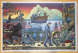 2015 Umphrey's McGee - St. Augustine Silkscreen Concert Poster by David Welker