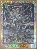 2018 Umphrey's McGee - Atlanta NYE Lava Foil Variant Poster by Jim Mazza