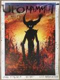 2018 Ufomammut - Los Angeles Silkscreen Concert Poster by Joey Feldman
